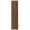 vidaXL Bookcase Brown Oak 31x24x102 cm Engineered Wood