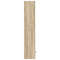 vidaXL Bookcase Sonoma Oak 31x24x127 cm Engineered Wood