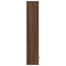 vidaXL Bookcase Brown Oak 31x24x127 cm Engineered Wood