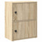 vidaXL Bookcase Sonoma Oak 40x24x52 cm Engineered Wood