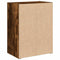 vidaXL Bookcase Smoked Oak 40x24x52 cm Engineered Wood
