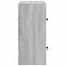 vidaXL Bookcase Grey Sonoma 40x24x52 cm Engineered Wood