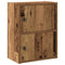 vidaXL Bookcase Old Wood 40x24x52 cm Engineered Wood