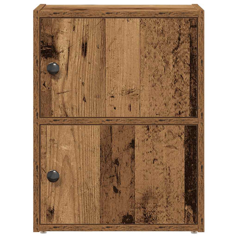 vidaXL Bookcase Old Wood 40x24x52 cm Engineered Wood