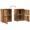 vidaXL Bookcase Old Wood 40x24x52 cm Engineered Wood