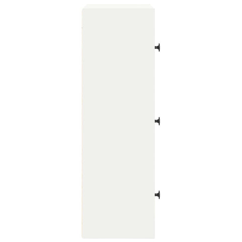 vidaXL Bookcase White 40x24x77 cm Engineered Wood