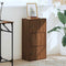 vidaXL Bookcase Brown Oak 40x24x77 cm Engineered Wood
