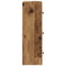 vidaXL Bookcase Old Wood 40x24x77 cm Engineered Wood