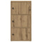 vidaXL Bookcase Artisan Oak 40x24x77 cm Engineered Wood