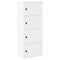 vidaXL Bookcase White 40x24x102 cm Engineered Wood