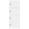 vidaXL Bookcase White 40x24x102 cm Engineered Wood