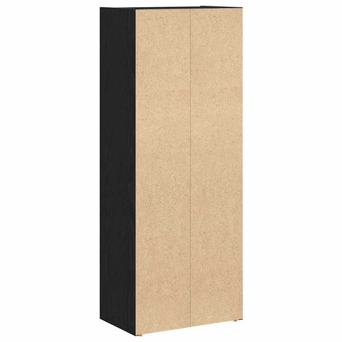 vidaXL Bookcase Black Oak 40x24x102 cm Engineered Wood