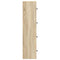 vidaXL Bookcase Sonoma Oak 40x24x102 cm Engineered Wood