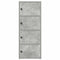 vidaXL Bookcase Concrete Grey 40x24x102 cm Engineered Wood