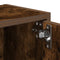 vidaXL Bookcase Smoked Oak 40x24x102 cm Engineered Wood