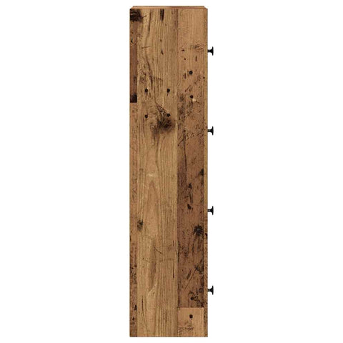 vidaXL Bookcase Old Wood 40x24x102 cm Engineered Wood