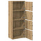 vidaXL Bookcase Artisan Oak 40x24x102 cm Engineered Wood