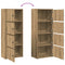 vidaXL Bookcase Artisan Oak 40x24x102 cm Engineered Wood