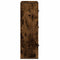 vidaXL Bookcase Smoked Oak 60x24x76.5 cm Engineered Wood