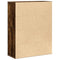 vidaXL Bookcase Smoked Oak 60x24x76.5 cm Engineered Wood