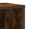 vidaXL Bookcase Smoked Oak 60x24x76.5 cm Engineered Wood