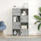 vidaXL Bookcase Concrete Grey 60x24x101.5 cm Engineered Wood