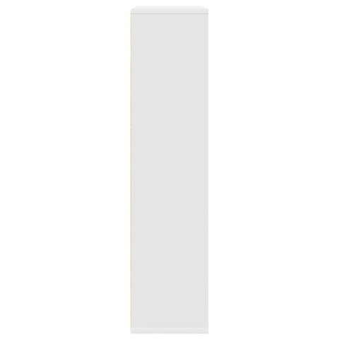 vidaXL Bookcase White 89x24x101.5 cm Engineered Wood