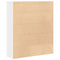 vidaXL Bookcase White 89x24x101.5 cm Engineered Wood
