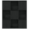 vidaXL Bookcase Black Oak 89x24x101.5 cm Engineered Wood
