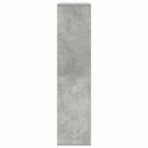 vidaXL Bookcase Concrete Grey 89x24x101.5 cm Engineered Wood