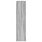 vidaXL Bookcase Grey Sonoma 89x24x101.5 cm Engineered Wood