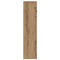vidaXL Bookcase Artisan Oak 89x24x101.5 cm Engineered Wood