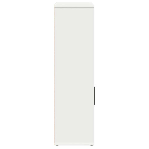 vidaXL Bookcase White 60x24x85 cm Engineered Wood