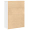vidaXL Bookcase White 60x24x85 cm Engineered Wood