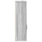 vidaXL Bookcase Grey Sonoma 60x24x85 cm Engineered Wood
