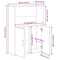 vidaXL Bookcase Old Wood 60x24x85 cm Engineered Wood