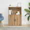 vidaXL Bookcase Artisan Oak 60x24x85 cm Engineered Wood