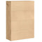 vidaXL Bookcase Artisan Oak 60x24x85 cm Engineered Wood