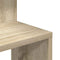 vidaXL Wall Corner Shelf Sonoma Oak 32x32x127,5 cm Engineered Wood