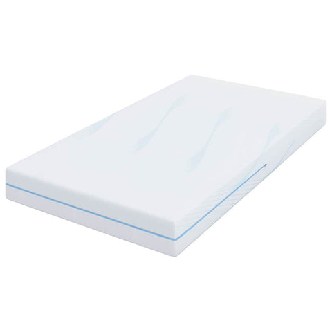 vidaXL Mattress White 90 x 200 cm Foam