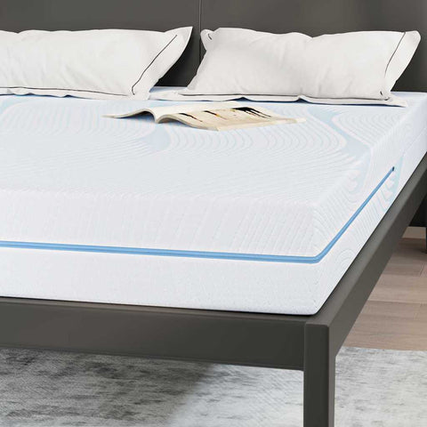 vidaXL Mattress White 140 x 190 cm Foam