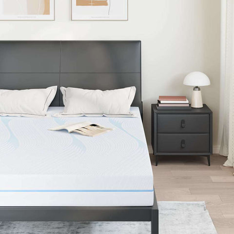 vidaXL Mattress White 140 x 200 cm Foam