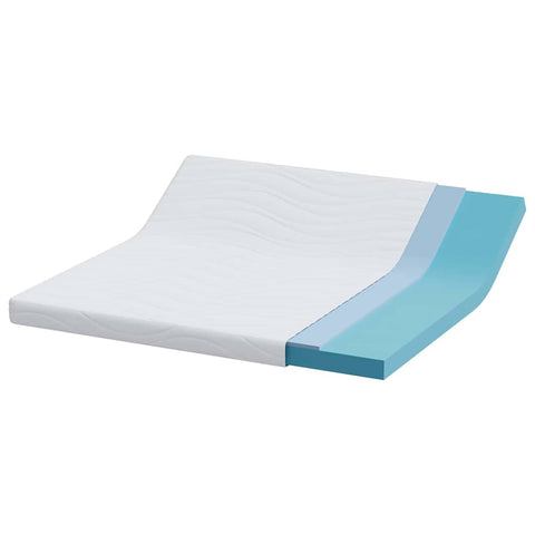 vidaXL Mattresses White 180 x 200 cm 100% polyester fabric