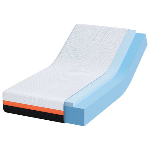 vidaXL Mattresses White, Grey 80 x 160 cm