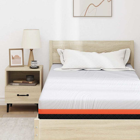 vidaXL Mattresses White, Grey 100 x 200 cm