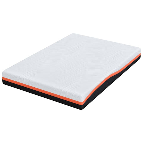 vidaXL Mattresses White, Grey 140 x 200 cm