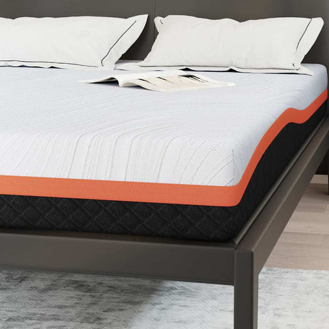vidaXL Mattresses White, Grey 160 x 200 cm