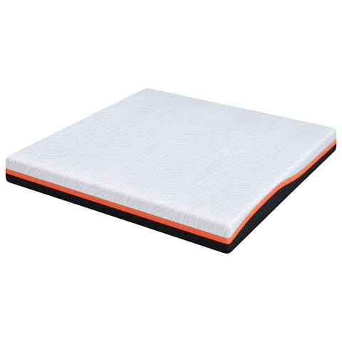 vidaXL Mattresses White, Grey 180 x 200 cm