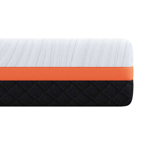 vidaXL Mattresses White, Grey 180 x 200 cm