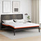 vidaXL Mattresses White, Grey 200 x 200 cm